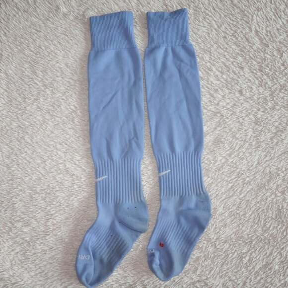 Nike Dri-Fit Sky Blue Academy OTC Soccer Socks - Picture 6 of 7